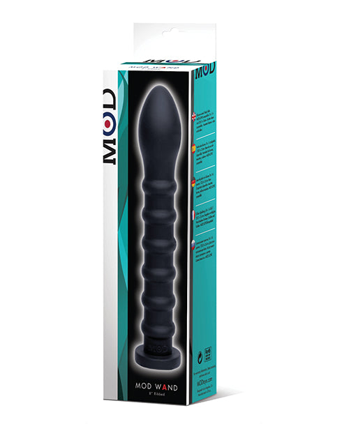 Mod Ribbed Wand - Black - Casual Toys