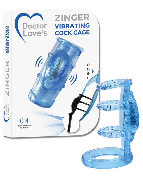 Doctor Love's Vibrating Cock Cage - Casual Toys
