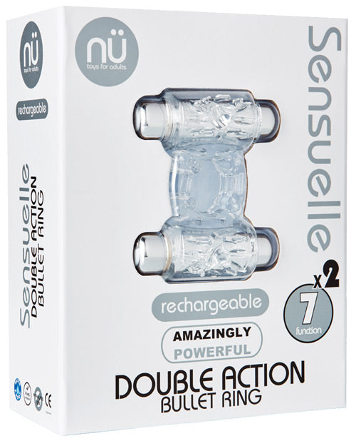 Sensuelle Double Action Cockring - Casual Toys