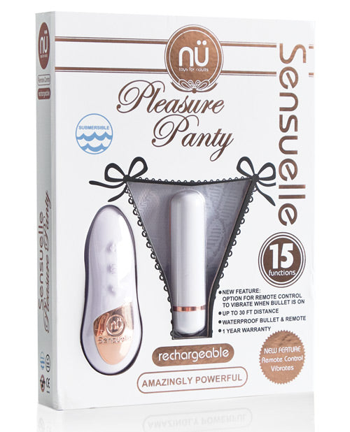 Sensuelle Pleasure Panty Bullet W/remote Control - Casual Toys