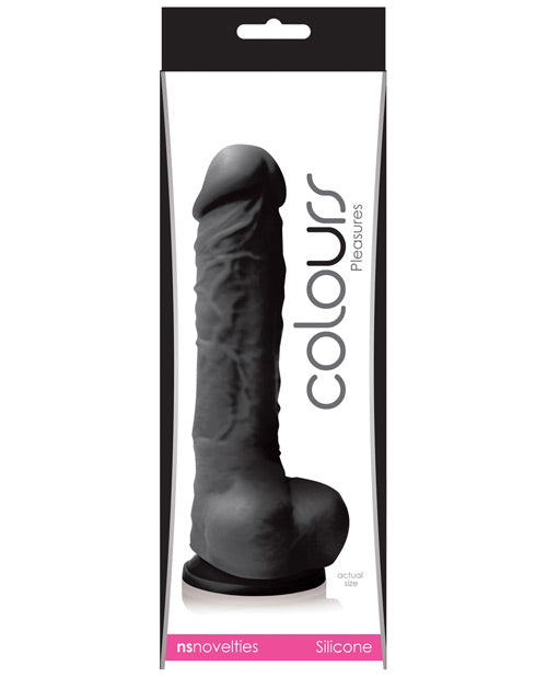 Colours Pleasures Silicone Dildo W/suction Cup - Casual Toys