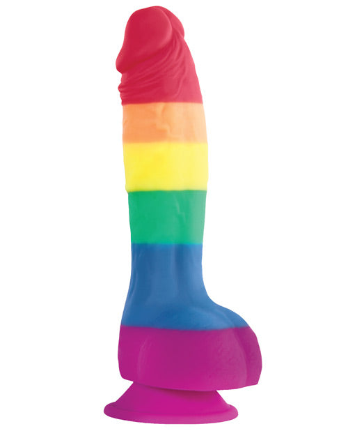 Colours Pride Edition 6" Dong W-suction Cup - Casual Toys