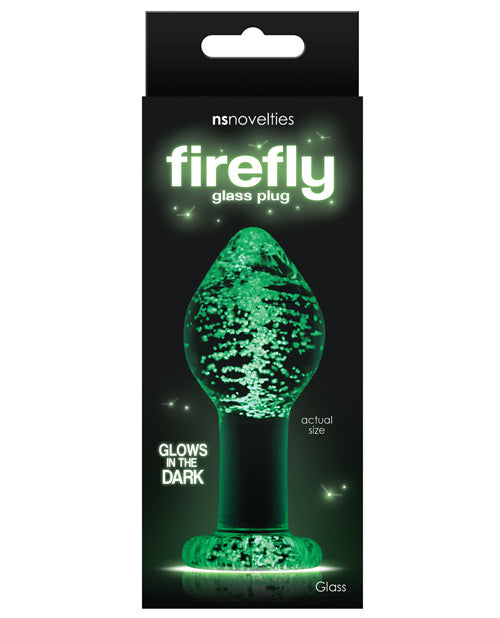 Firefly Clear Glass Plug - Glow - Casual Toys