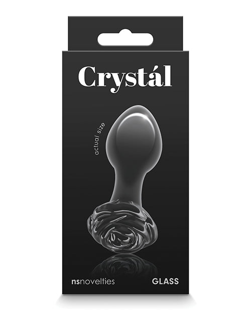 Crystal Rose Butt Plug - Casual Toys