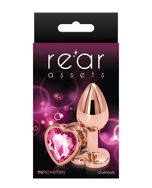 Rear Assets Rose Gold Heart Small - Casual Toys