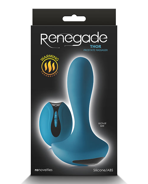 Renegade Thor Prostate Massager W-remote - Teal