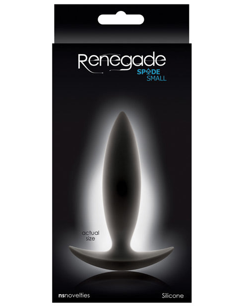 Renegade Spade Butt Plug - Black - Casual Toys