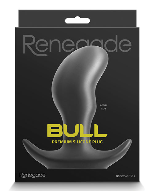 Renegade Bull Butt Plug - Black - Casual Toys
