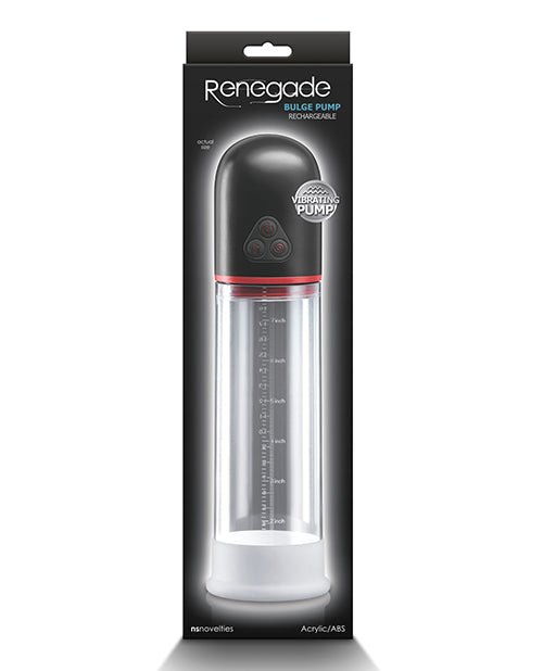 Renegade Bulge Vibrating Pump - Black