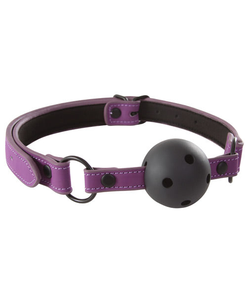 Lust Bondage Ball Gag - Purple - Casual Toys