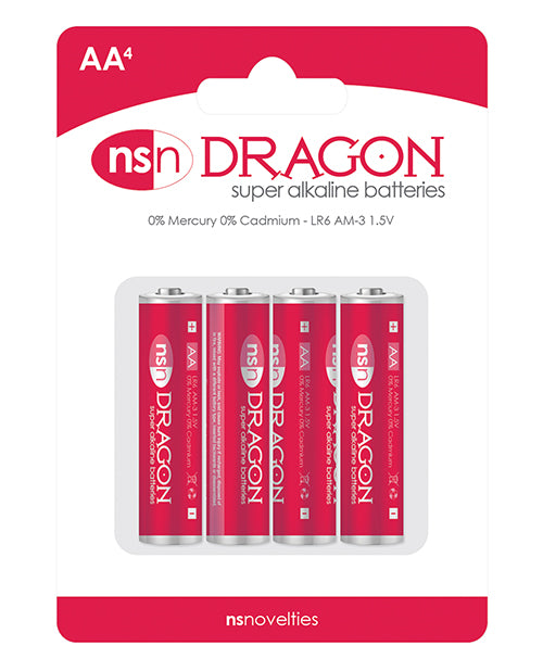 Dragon Alkaline Batteries - Aa Pack Of 4 - Casual Toys