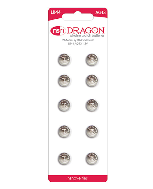Dragon Alkaline Batteries - Ag13-lr44 Pack Of 10 - Casual Toys
