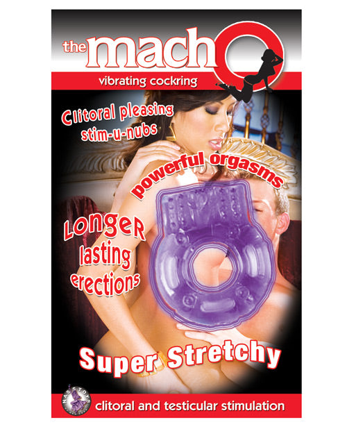 The Macho Vibrating Cockring - Casual Toys