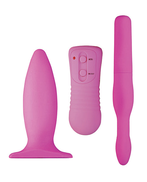 My 1st Anal Explorer Kit Vibrating Butt Plug And Please - Casual Toys