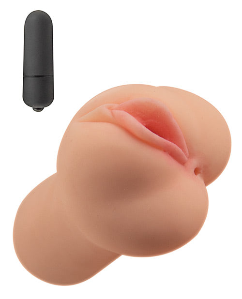 Always Horny Masturbator Vibrating Pussy And Ass - Flesh - Casual Toys