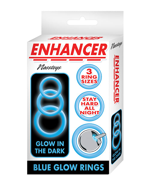 Enhancer Silicone Cockrings - Glow In The Dark