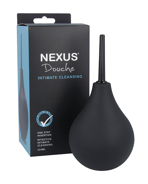 Nexus Non-return Valve Anal Douche - 224 Ml Black - Casual Toys