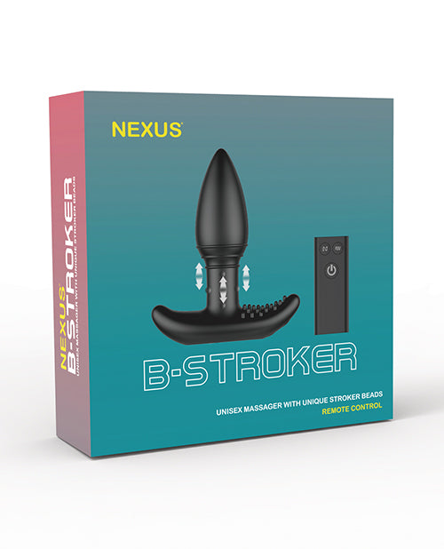 Nexus B-stroker Unisex W-rimming Beads - Black - Casual Toys