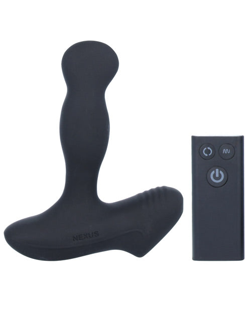 Nexus Revo Slim Rotating Prostate Massager - Black - Casual Toys