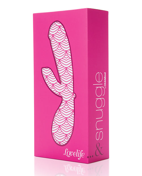 Ohmibod Lovelife Snuggle Dual Stimulation Vibe - Pink - Casual Toys