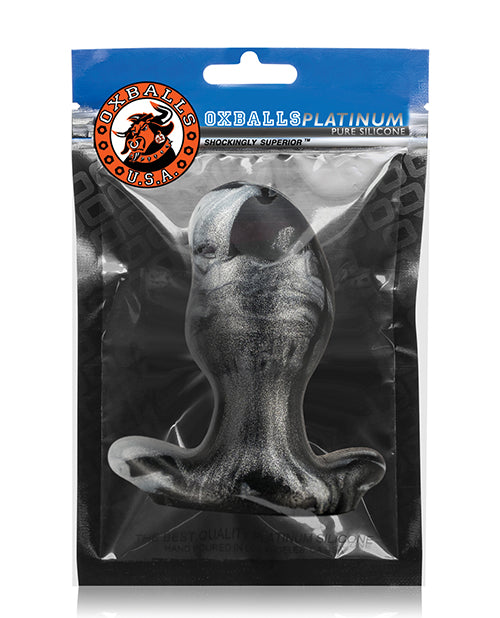 Oxballs Ergo Buttplug Medium - Platinum Swirl - Casual Toys