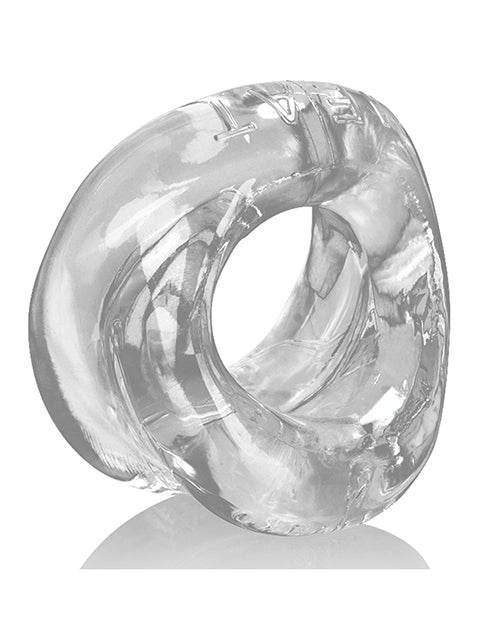 Oxballs Meat Padded Cock Ring - Clear - Casual Toys