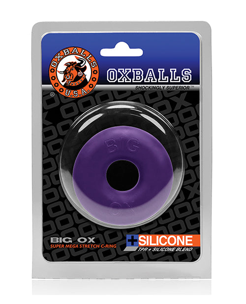 Oxballs Big Ox Cockring - Eggplant Ice - Casual Toys