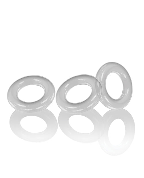 Oxballs Willy Rings - Clear Pack Of 3 - Casual Toys
