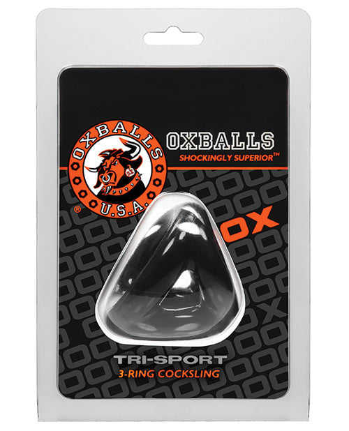 Oxballs Atomic Jock Tri Sport 3 Ring Sling Cockring - Casual Toys