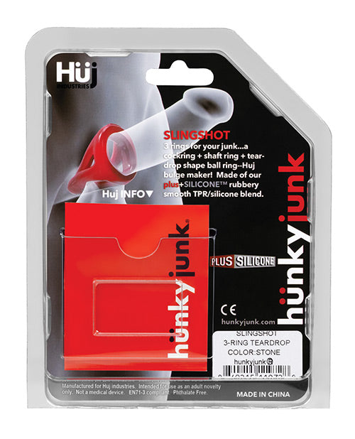 Hunky Junk Slingshot 3 Ring Teardrop - Casual Toys
