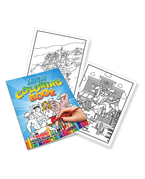 Adult Coloring Book - Casual Toys