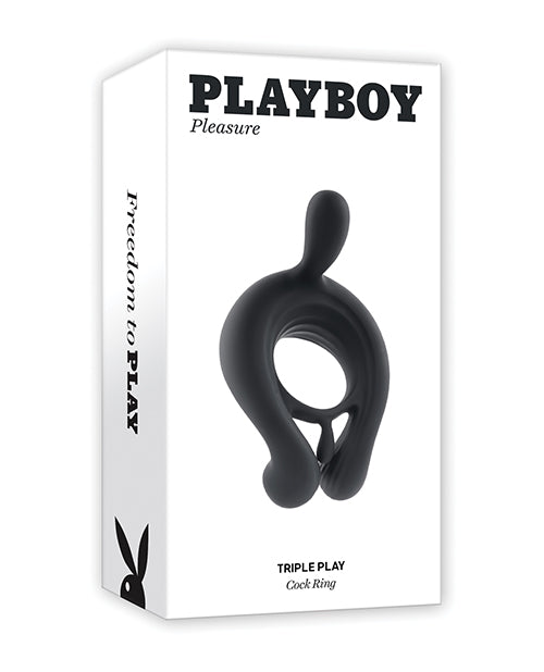 Playboy Pleasure Triple Play Cock Ring  - 2 Am