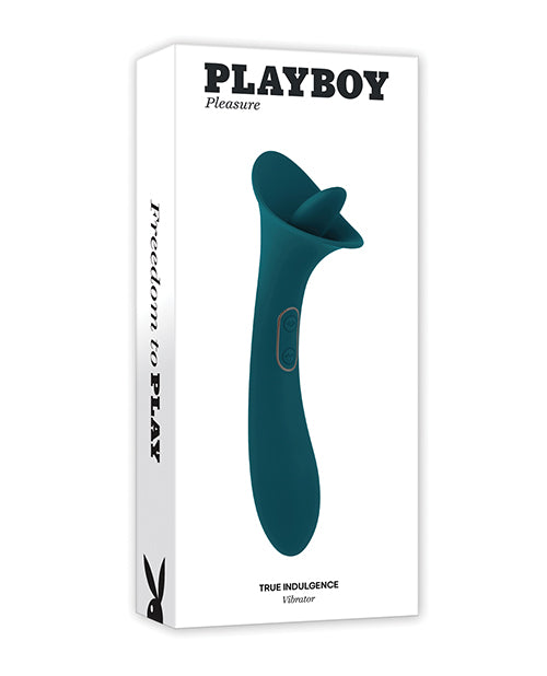 Playboy Pleasure True Indulgence Vibrator - Deep Teal