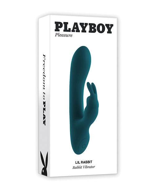 Playboy Pleasure Lil Rabbit Vibrator - Deep Teal