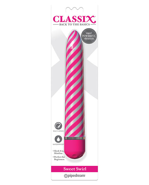 Classix Sweet Swirl Vibrator - Casual Toys