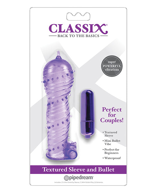 Classix Textured Sleeve & Bullet - Casual Toys