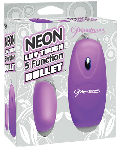 Neon Luv Touch Bullet - 5 Function - Casual Toys