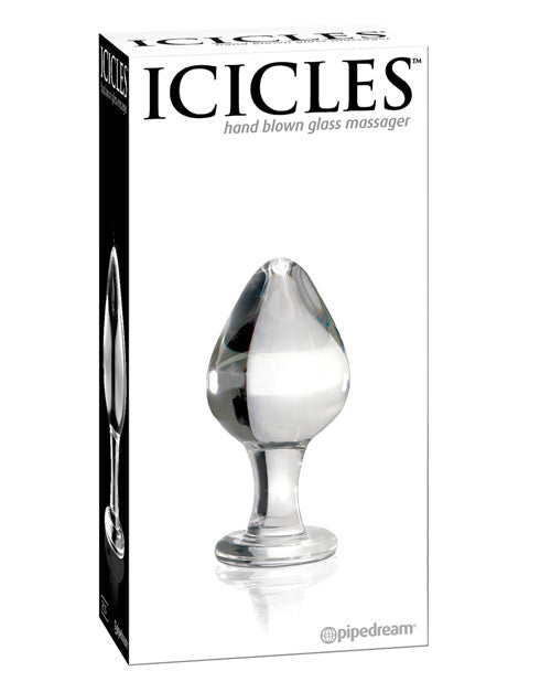 Icicles No. 25 Hand Blown Glass - Clear - Casual Toys