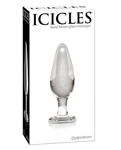Icicles No. 26 Hand Blown Glass - Clear - Casual Toys