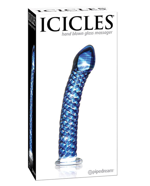 Icicles No.Hand Blown Glass - Clear W/ridges - Casual Toys