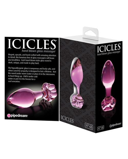 Icicles No. 48 Butt Plug - Pink - Casual Toys
