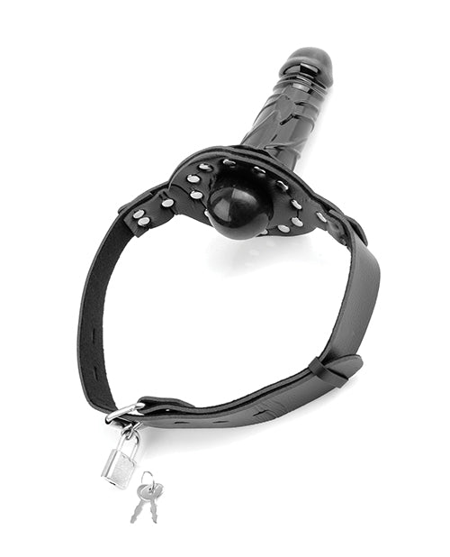 Fetish Fantasy Series Deluxe Ball Gag W-dong - Casual Toys