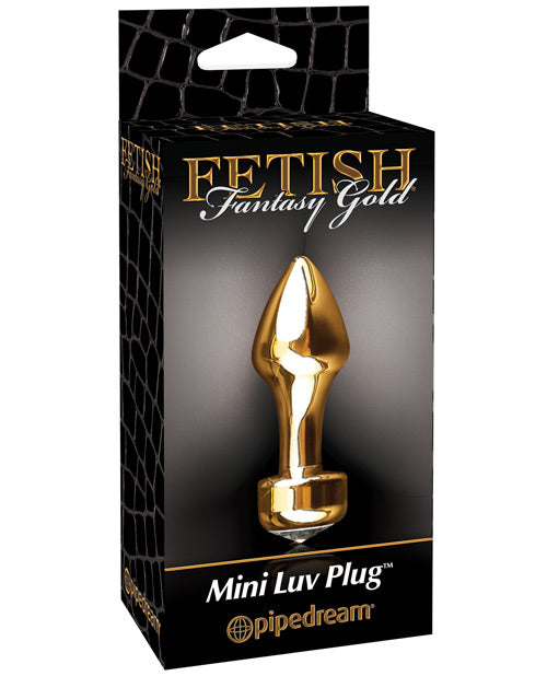 Fetish Fantasy Gold Mini Luv Plug - Gold - Casual Toys