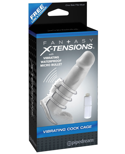 Fantasy X-tensions Vibrating Cock Cage - Casual Toys