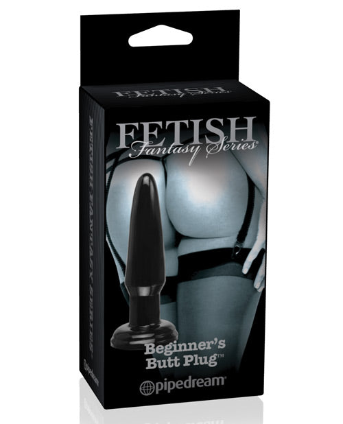 Fetish Fantasy Limited Edition Beginner's Butt Plug - Black - Casual Toys