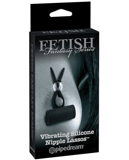 Fetish Limited Edition Fantasy Vibrating Silicone Nipple Lassos - Casual Toys