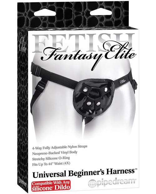 Fetish Fantasy Elite Universal Beginner's Harness - Compatible W-any Silicone Dildo - Casual Toys