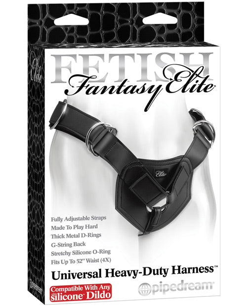Fetish Fantasy Elite Universal Heavy Duty Harness - Compatible W-any Silicone Dildo - Casual Toys