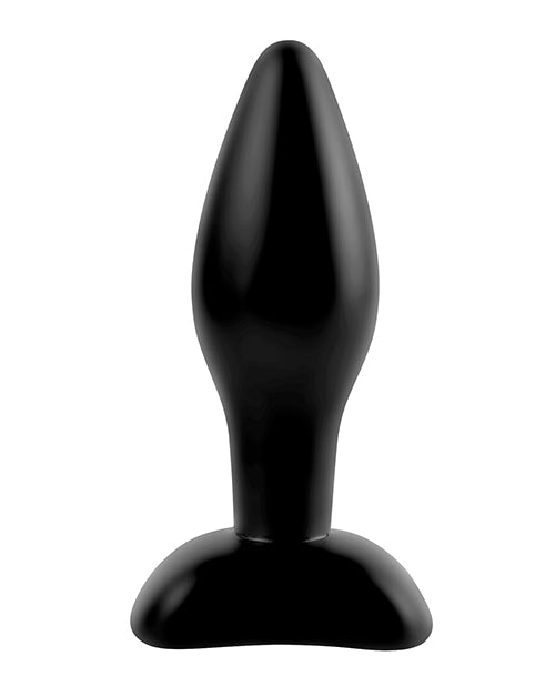 Anal Fantasy Collection Small Silicone Plug - Black - Casual Toys