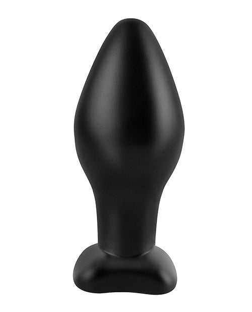 Anal Fantasy Collection Large Silicone Plug - Black - Casual Toys